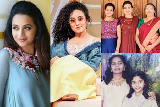 indian cinema actresses celebrating women's day  സ്വയം ശക്തയാകുക; വനിതാദിനം ആഘോഷിച്ച് നടിമാര്‍  പേളി മാണി  അനുശ്രീ  മുക്ത ജോര്‍ജ്  വനിതാ ദിനം  indian cinema actresses  celebrating women's day  women's day