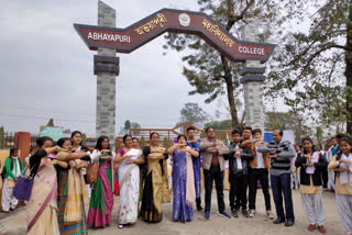 International Women's Day celebration at Abhayapuri college