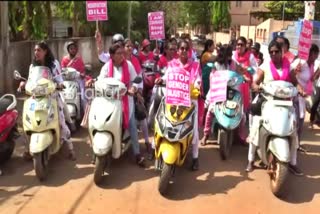 Bike Jatha by Women in Hubli