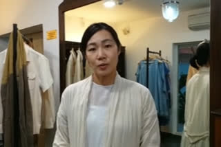 Japanese woman seeks to give bloom to Indian handloom sector