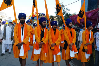 holi festival celebrated  at paonta sahib