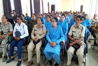Women Policemen honored on International Women's Day