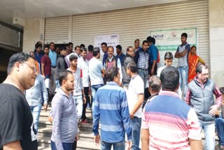 Protests during training of traders in jashpur