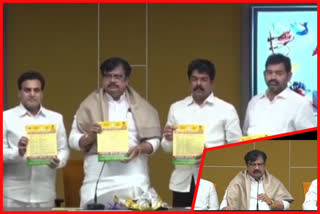 tdp leader varla ramamiah fires on ycp and releases brochure