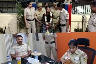 woman's day_special_in bangalore police station