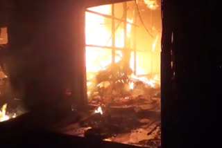 Devasting fire at Lanka of Hojai district