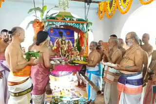 pellichoopulu usthavam grandly organized in simhachalam temple