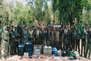 ITBP jawans found explosive items of  Naxalites in Kondagaon