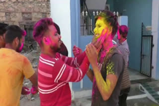 Holi celebrated in Dausa