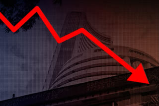 Sensex down