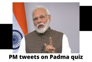 PM tweets on Padma quiz, winner to witness awards ceremony