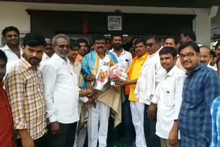 Payal Shankar for the second time as the President of Bjp in adilabad