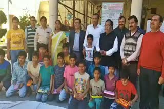 orphanage holi celebration kaithal