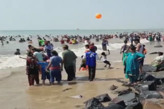 holi celebration 2020 in digha