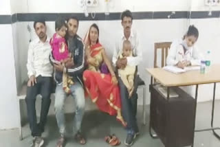 Family going to celebrate Holi became victim of road accident IN CHHATARPUR