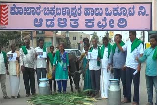 Conflict between Kolar and Chikkaballapur over milk dairy issue