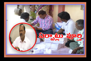Preparations for the election of local bodies in Vijayanagaram district have been completed