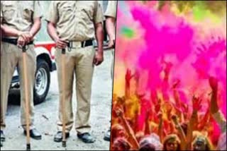 gurugram police holi plan