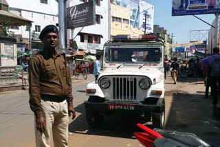 Security tightened in Bhagalpur on the vacation of Holi