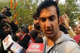 MP from East Delhi Gautam Gambhir will not celebrate Holi Delhi violence Holi 2020