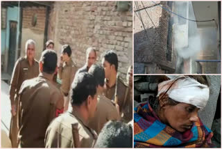 2 families fought in which one house burnt at mukundpur in delhi