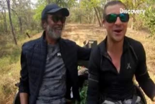 man vs wild teaser rajinikanth bear grylls show into the wild with bear grylls