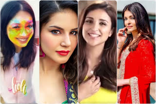 rishi kapoor, anupam kher, taapsee pannu, bhumi pednekar, sunny leone, parineeti chopra, deepika padukone dia mirza, aishwarya rai bachchan, holi 2020, Bollywood celebrities post colourful wishes for fans, बॉलीवुड सितारों ने इस अंदाज में दी बधाई