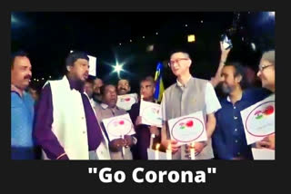 Coronavirus: Athawale's 'go corona' chant video goes viral