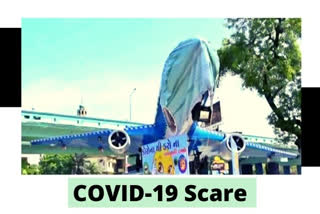 COVID-19 Scare: This plane in Surat is wearing a giant mask