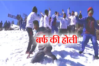 itbp jawan holi