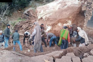 five family members died due to landslide   in udhampur