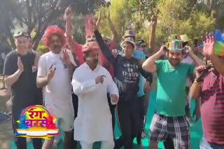Holi celebrated in Koderma