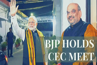 Amid MP crisis BJP holds CEC meet to decide on RS candidature