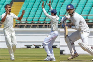 ranji trophy final; saurastra vs bengal; vasavada got hundred