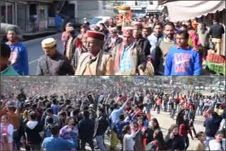 Holi festival celebrated in Kullu