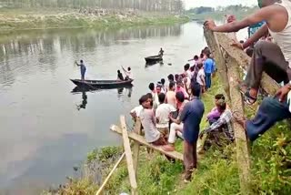 bolero falls into the gandak river in samstipur