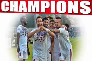 Mohun Bagan won the I League title by defeating Aizawl FC