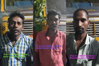 chennai police arrested 3 accuist in murder case