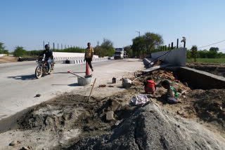 Holambi Kalan to Narela drain over bridge ready