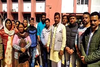 Villagers angry over non receipt of caste certificate in bilaspur