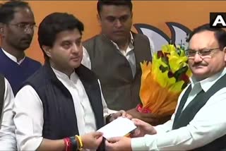 Jyotiraditya Scindia will join BJP at 12 noon today