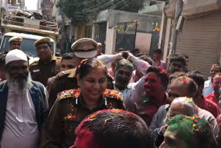 dwarka police holi