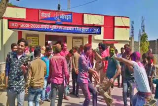 छबड़ा थाना में होली, छबड़ा थाना, baran police, chhabra police station, chhabra news