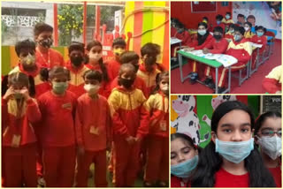 classes arranged in schools at ghaziabad to aware students over corona virus