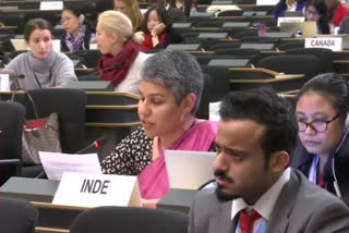 Rachita Bhandari UN Human Rights Council in Geneva