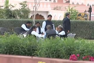 Congress MLA stays in Jaipur hotel