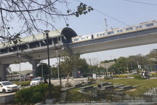 New park built near Chhatarpur metro station