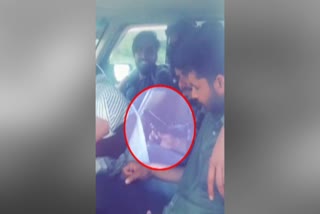 पिस्टल के साथ छात्र, video virul of student with pistol