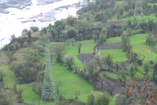 fresh snowfall and heavy rain in chamba