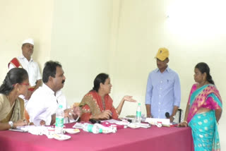collector's meeting in the new municipality at wardhannapet